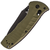 Benchmade Turret Folding Knife - Half Serrated Blade
