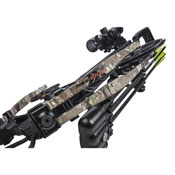 Experience exceptional power with the Bear X Intense crossbow, delivering speeds up to 400 feet per second. Get 3 Bear X TrueX arrows, an illuminated scope, 4-arrow quiver, cocking rope, and rail lube. Order now from ReplicaAirguns.ca!
