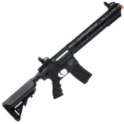 Explore the Barra Black Ops M4 Viper MK5 AEG Airsoft Rifle, a lightweight and affordable option. Semi & Full Auto, 420fps with .12g BBs. Plastic build, adjustable sights, and more. Available at ReplicaAirguns.ca.