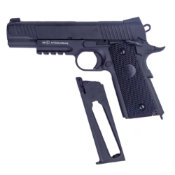 Explore the Barra 4006 CO2 Blowback BB Pistol, a full metal replica with 17-round drop-out magazine. Realistic blowback action, field strippable, and tactical design. Available at ReplicaAirguns.ca.
