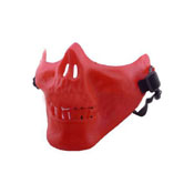 Red Worrior Half Face Mask