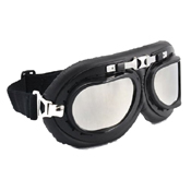 Aviator Goggles WW2 Style Black