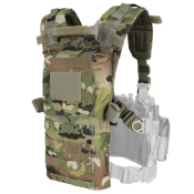 Explore the Condor Hydro Harness designed for Condor MCR4, MCR5, MCR6, and MCR7. It features a built-in hydration carrier with webbing for additional attachments. Built with contoured shoulder straps, D-rings, and more for comfort and support.
