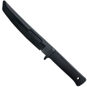 Rubber Recon Tanto Fixed Trainer Knife - Black