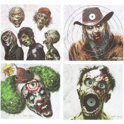 Enhance your shooting skills with our Zombie Targets Pack featuring 20 paper targets with unique undead designs. Ideal for practice and fun.