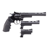 Explore the Crosman Triple Threat CO2 Dual Ammo Revolver's versatility and features at ReplicaAirguns.ca, the go-to site for the best prices in Canada.