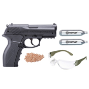 Crosman P10 Phantom CO2 NBB Steel BB gun Airgun Kit