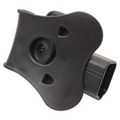 Amomax Holster in black, compatible with Smith & Wesson M&P 9mm and Tokyo Marui/WE/VFC M&P9 Series. Versatile design for daily use, outdoor sports, and fast-paced competitions.