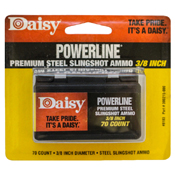 Daisy PowerLine 3/8 Inch Steel Slingshot Ammo