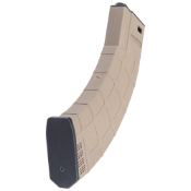 Upgrade your AR platform with the unique EMG M4-AK300 Curved Airsoft AEG Magazine. Featuring aggressive styling, high-strength polymer construction, and a 300rd capacity. Buy now on ReplicaAirguns.ca.