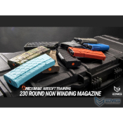 Upgrade your AR AEG with the EMG Hexmag Airsoft Magazine. High-strength nylon construction, improved follower, and unique hexagon pattern for enhanced grip. Licensed Hexmag with 230rds capacity. Buy now on ReplicaAirguns.ca.
