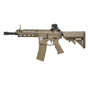 G&G GR16 CQW Rush Plastic Desert Tan Blowback Rifle