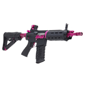 G&G GR4 G26 Airsoft Blowback AEG Rifle - Black/Pink