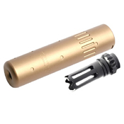 G&G 14mm CCW US Type Sound Suppressor For SCAR