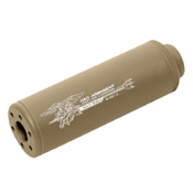 G&G SS-100 CW Desert Tan Sound Suppressor - 14mm