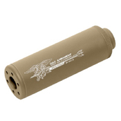 G&G SS-100 CCW Desert Tan Sound Suppressor - 14mm