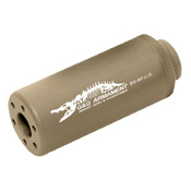 G&G SS-80 CW Desert Tan Sound Suppressor - 14mm