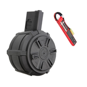 G&G Auto Winding M4/M16 Drum Airsoft Magazine