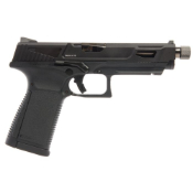 Explore the G&G GPT9 Airsoft Pistol at ReplicaAirguns.ca. Featuring realistic blow-back action, adjustable hop-up, full metal slide, and more. G&G licensed for authenticity.
