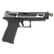 Explore the G&G GPT9 Airsoft Pistol at ReplicaAirguns.ca. Featuring realistic blow-back action, adjustable hop-up, full metal slide, and more. G&G licensed for authenticity.