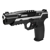 Explore the G&G Piranha TR Gas Blowback Airsoft Pistol - a blend of metal and polymer construction, partial slide Blowback, and innovative features. Available at ReplicaAirguns.ca.