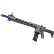 Explore the G&G Cobalt Kinetics BAMF Team AEG Airsoft Rifle, featuring CNC machined receivers, MOSFET, ambidextrous controls, and auto-drop advance magazine. Fully licensed and available at ReplicaAirguns.ca.
