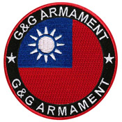G&G National Embroidered Flag Patch
