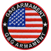 G&G National Embroidered Flag Patch