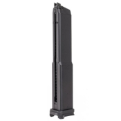 Enhance your shooting experience with the G&G GTP9 / SMC9 Green Gas Magazine in black. Compatible with G&G GAS Pistol GTP9 / SMC9, it holds 50 rounds, crafted from durable metal. Get yours at ReplicaAirguns.ca.