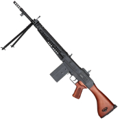 Experience the cutting-edge G&G Type64 BR AEG Airsoft Rifle, modeled after the Japanese Type64. Full metal and real wood construction, integrated bipod, and programmable features via MOSFET remote control. Find it at ReplicaAirguns.ca.