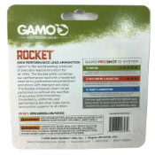 Enhance your shooting experience with Gamo Rocket .22 Caliber Pellets. Combining performance lead with a hardened steel tip for superior penetration, shock, and precision accuracy.