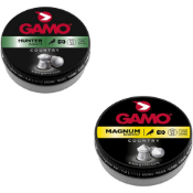 Explore the Gamo .22 Caliber Pellets Combo Pack featuring Hunter, Magnum, Master Point, and TS-22 pellets. Enhance your shooting experience with these high-impact, precision pellets.