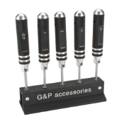 G&P Precision 5pc P/S Screwdriver Set