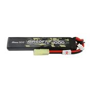 Gens Ace 7.4V 1000mAh 2S 25C Airsoft Battery