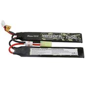 Gens Ace 7.4V 1300mAh 2S 25C 2X Airsoft Battery - Tamiya Plug