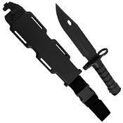 Black Plastic Bayonet for M16 with Sheath