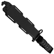 Black Plastic Bayonet for M16 with Sheath
