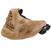 Zombie Skull Half Mask