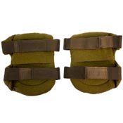 Enhance your protection with these military-style knee pads featuring a hard plastic shell, adjustable velcro straps, and inner padding for comfort. Must-have for combat scenarios 