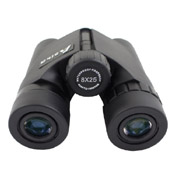 8x25 Black Binoculars