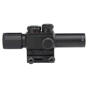M6 4x25 Mil-Dot Rifle Scope w/ Red Laser
