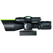 2.5-10x40 Dual Illuminated Mil-Dot Rifle Scope w/ Laser