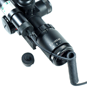 2.5-10x40 Dual Illuminated Mil-Dot Rifle Scope w/ Laser