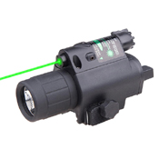 Tactical Laser LED 200 Lumen Pistol Flashlight
