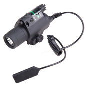 Tactical Laser LED 200 Lumen Pistol Flashlight
