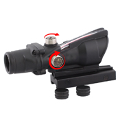 4x32 ACOG Red Optical Fiber Rifle Scope