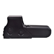 Enhance accuracy with the Tactical Holographic Reflex Red Green Dot Sight 552. Quick target acquisition, durable metal construction. Fits 20mm weaver/Picatinny rails. Available at ReplicaAirguns.ca.