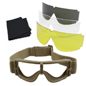 Gear Stock Multi-Lens Airsoft Goggles