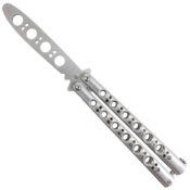 Enhance your skills risk-free with the Gear Stock Butterfly Knife Trainer. Dull blade, realistic weight, and safe design for effective training. Available at ReplicaAirguns.ca.
