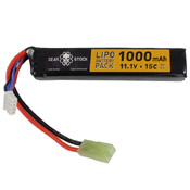 11.1V 1000mAh 15C LiPo AEG Stick Battery